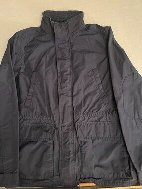 GAP Water Resistant Jacket Light weight Blue Small